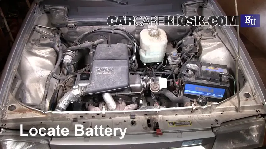 1997 Fiat Uno Fire 1.1L 4 Cyl. Batterie Début de saut